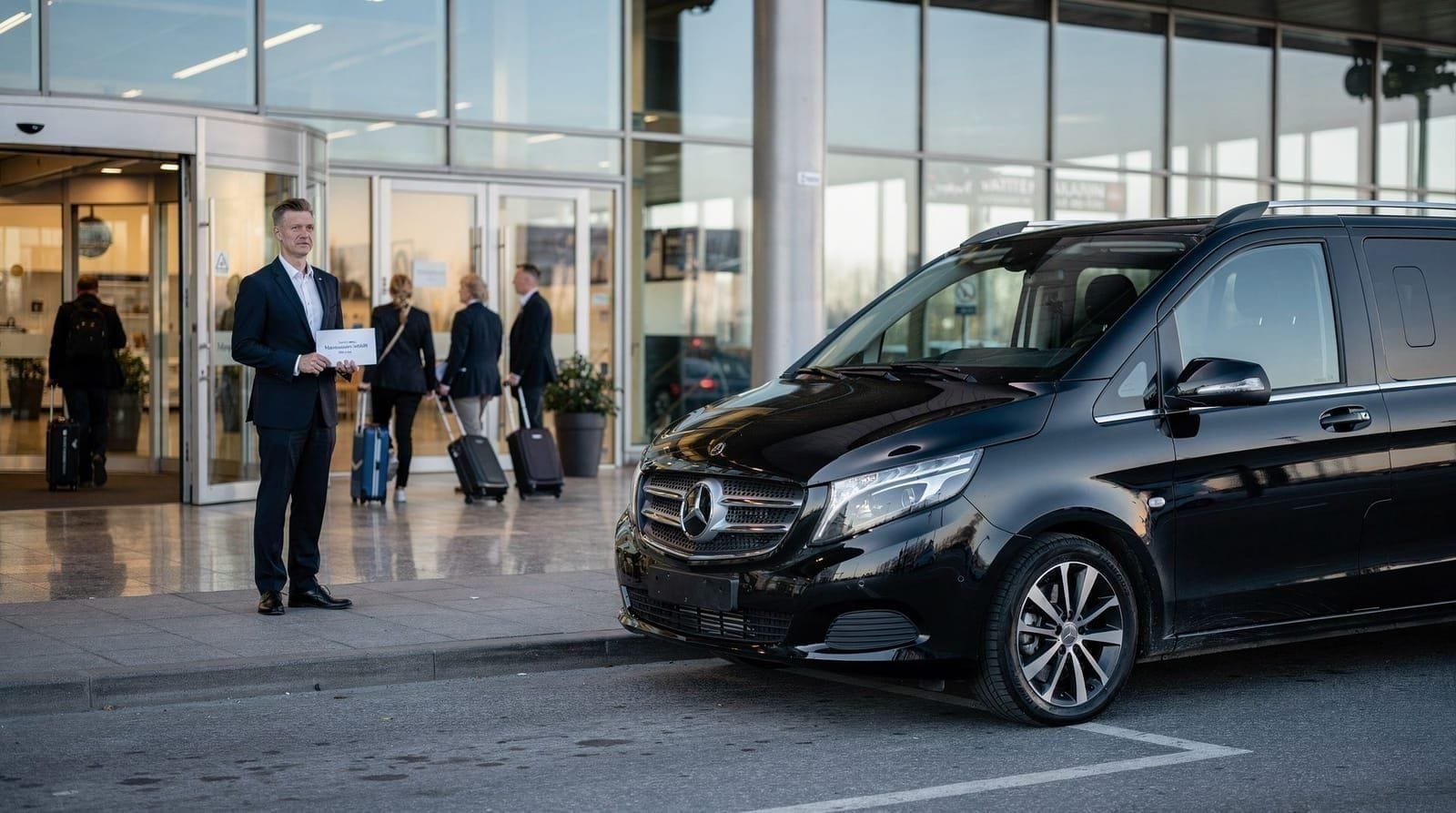 Helsinki: private airport transfer with meet and greet
