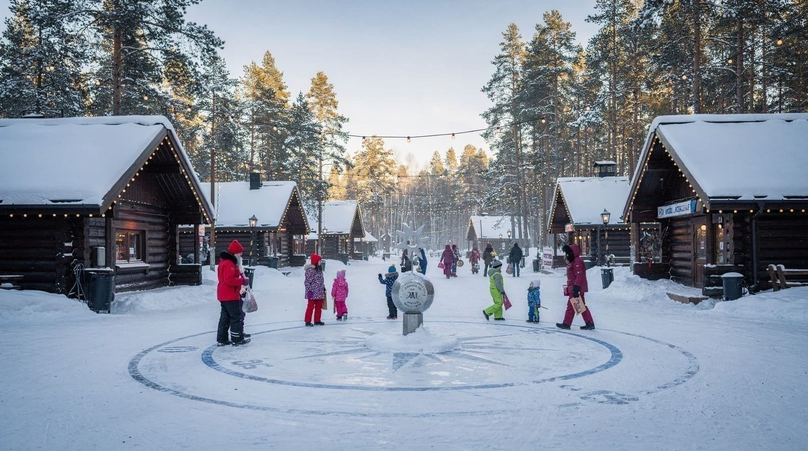 Rovaniemi: Santa Claus Village visit with hotel pickup