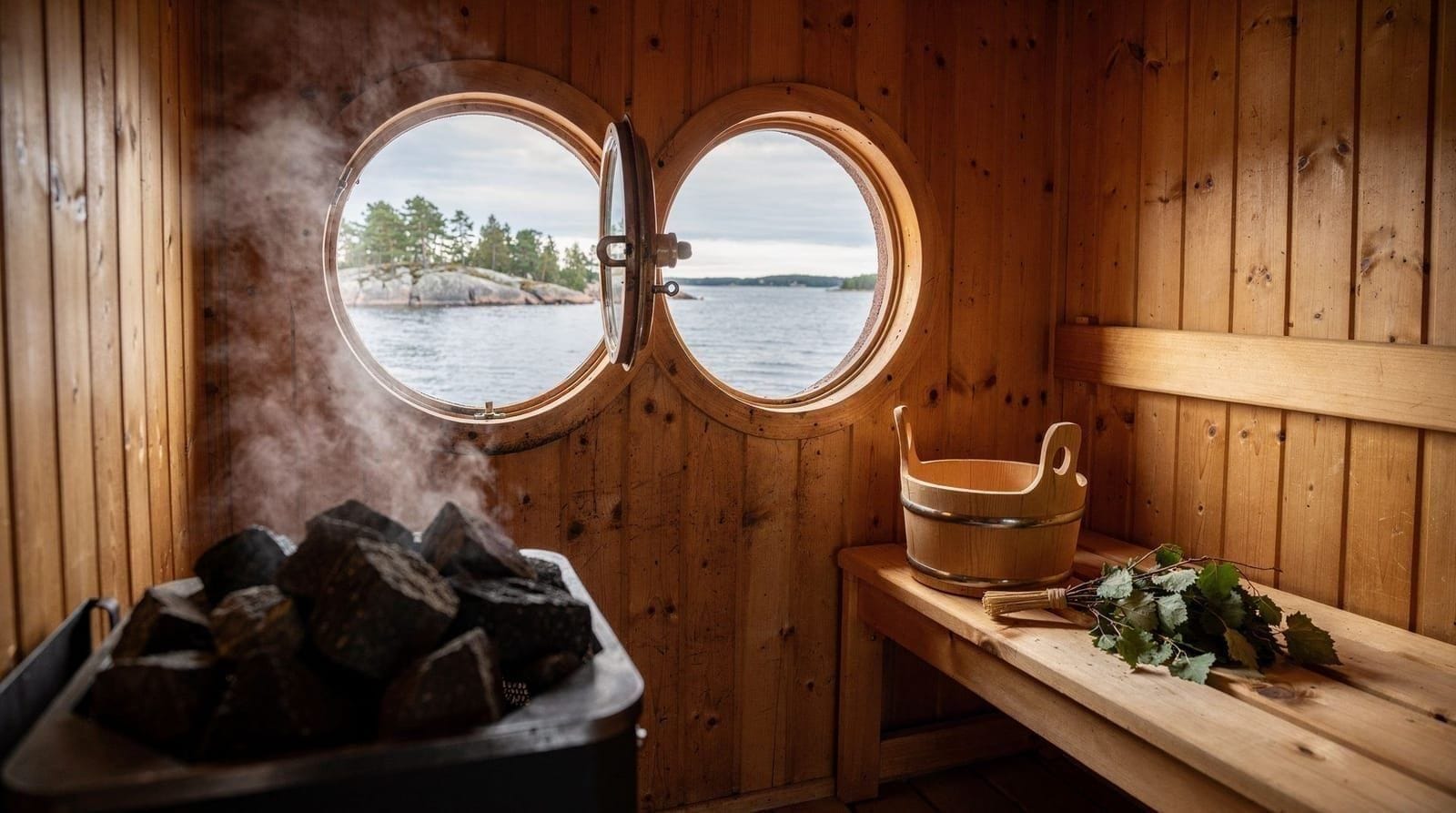 Helsinki: sauna cruise in the Helsinki archipelago
