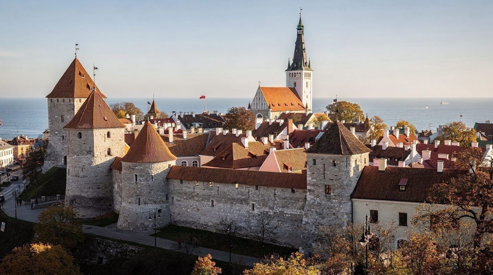Tallinn — Estonia's medieval capital, 2.5 hours by ferry from Helsinki, Finland
