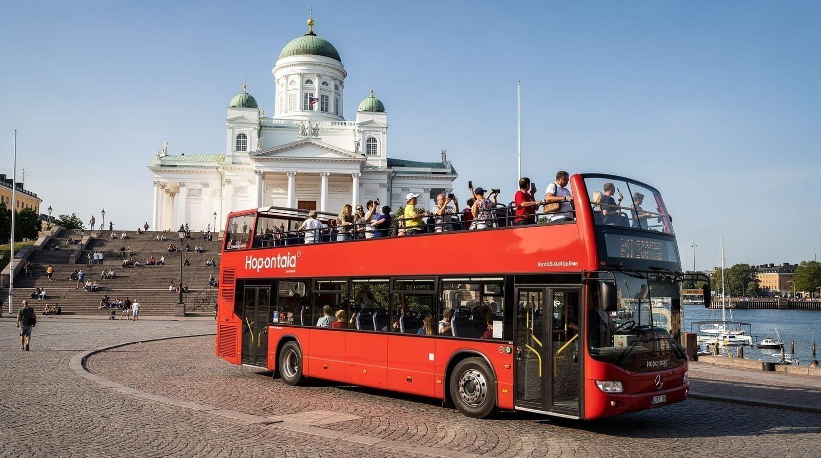 Helsinki hop-on hop-off bus: honest 2026 review — The Helsinki HoHo bus covers 16 stops in 24h for around 35–40 EUR. This review a