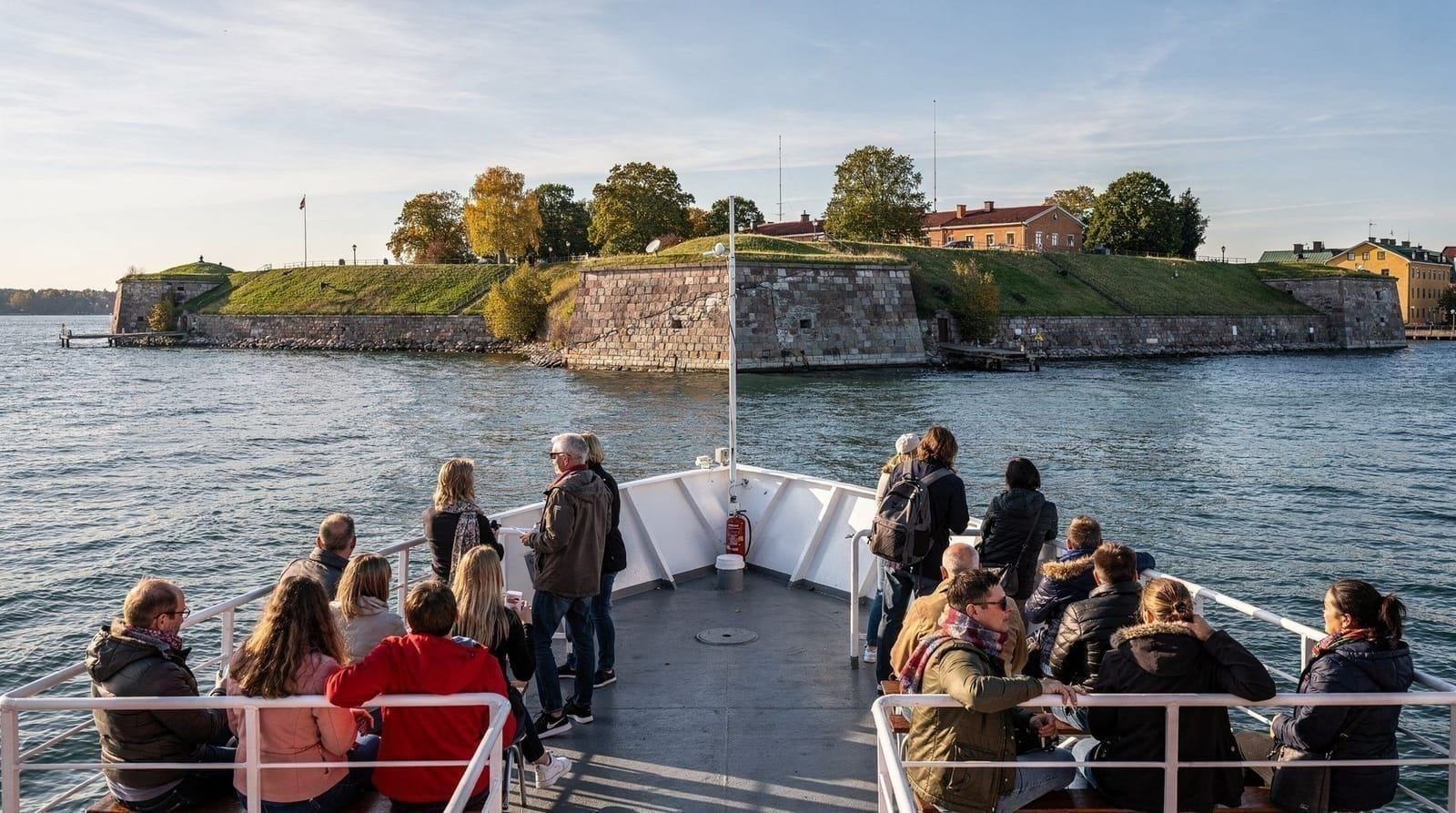 Suomenlinna ferry tour: is the round-trip ticket worth it? — The HSL ferry from Market Square to Suomenlinna takes 15 minutes and costs aroun